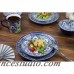 Lorren Home Trends Bimini Beaded 16 Piece Dinnerware Set, Service for 4 LHT1829